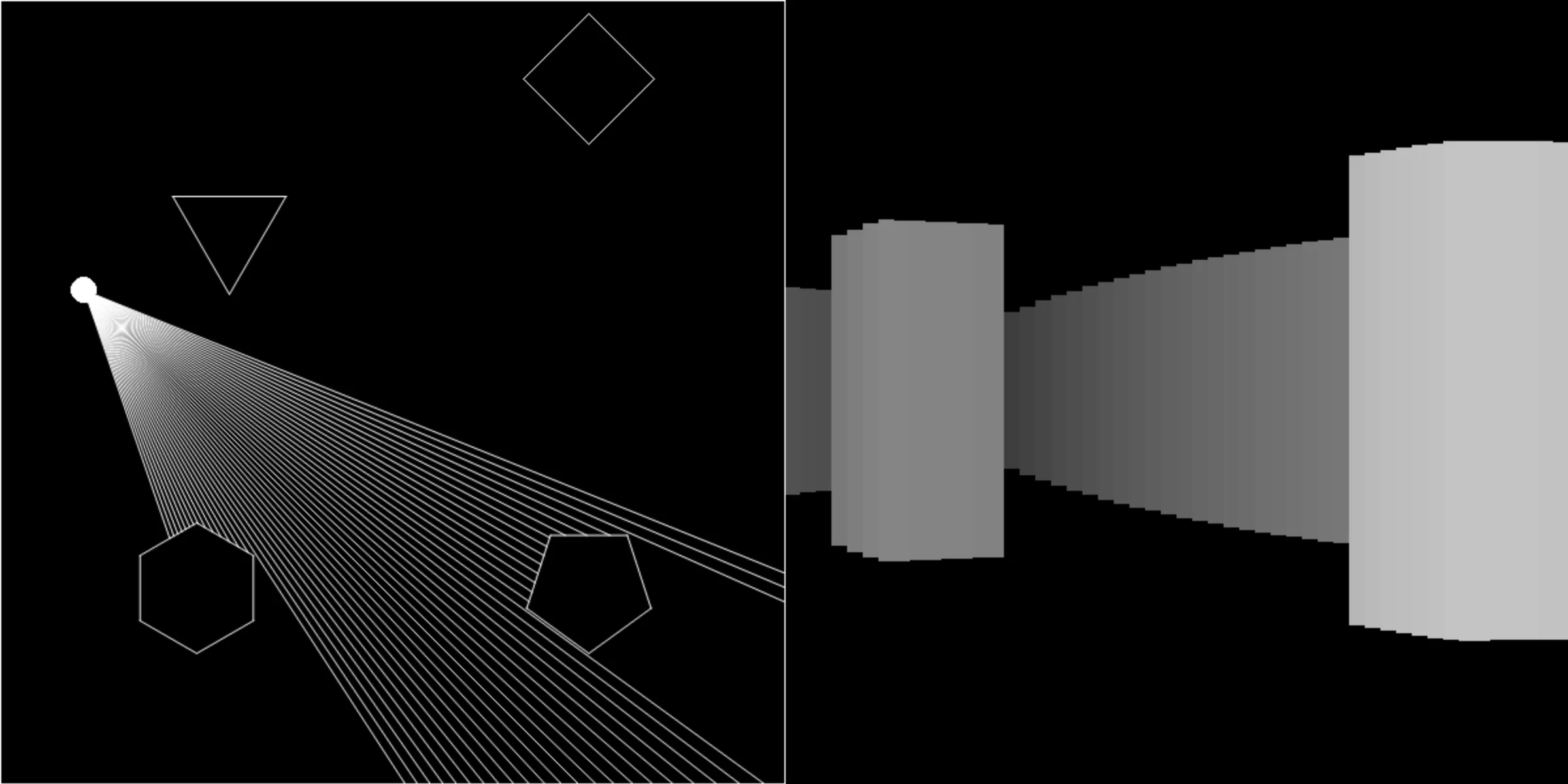 ray casting window